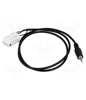 MERCEDES.03-JACK Aux adapter; Jack 3,5mm; 0.8m -yv7Iu5DbwPfmlKulYZAOa51wVQbORFtD1Psh1zExzY