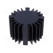 SK56937.5SA Heatsink; LED; Ø: 60mm; H: 37.5mm; black C-HB84gwDuvUcsRquEtonAms75aTjhkA0DrUjlYkzAg