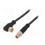 0810 0806 03 L1 300 1M Cable: for sensors/automation; M8; PIN: 3; 1m; plug; 30VDC; 4A; 0800 IARb3YyfCTsN5zg5x-2OmJ9jrfTG6aa1yxN5kgKN5Fw