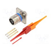 D38999/20FA98SN Connector: military; socket; female; PIN: 3; straight; crimped; 7.5A 5W4i-ONncXtPivDu9bI2ewEZgwWaLcIAoVVjFes5Eas