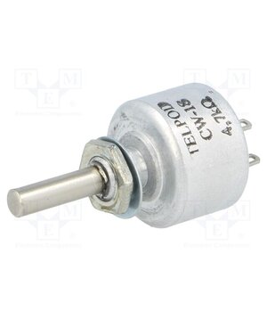 CW-18-4K7-20P-1 Potentiometer: shaft; single turn; 4.7kΩ; 1W; ±20%; 4mm; linear; THT LDoYX45guOyTmI72jFt_VA8Oty-7QNaPgI1HHQugKKs