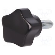 VC.192/25 P-M6X20 Knob; Ø: 25mm; Ext.thread: M6; 20mm; H: 21mm; duroplast PF; VC.192-P gsTlnOjaGxGiXvuEj53-t91yXr2E_TTef4fS_EcFnwI