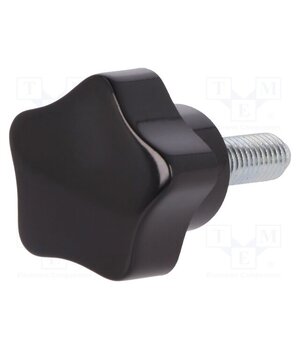 VC.192/25 P-M6X20 Knob; Ø: 25mm; Ext.thread: M6; 20mm; H: 21mm; duroplast PF; VC.192-P gsTlnOjaGxGiXvuEj53-t91yXr2E_TTef4fS_EcFnwI