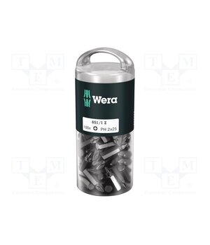 05072441001 Screwdriver bit; Phillips; PH2; Overall len: 25mm; 100pcs. JutbZtrFOapQXJfWMyyIhYPP4a6lHmU1V6JnOPUtkxY