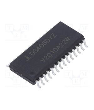 DG406DYZ IC: multiplexer; 16: 1; Ch: 1; SO28; tube; ±5÷20VDC,5÷34VDC; 30mA V1_IoRM2EtV6vvAwtnVsBKXD5_zssITs6DdpK5r0VUA