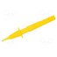 WASONYEOGB1 Test probe; 20A; 1kV; yellow; banana 4mm socket M2SMdGVsHFc267zHlMZnS1jp1ueBOae9z3b9lgcCsis