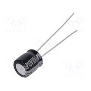 EEAGA1A101 Capacitor: electrolytic; THT; 100uF; 10VDC; Ø6.3x7mm; Pitch: 2.5mm DEdIxu3Yz3Yu_VMX9J7GReSE-xQ0omUMg-rxEwKxW7M