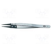 T2391 Tweezers; 130mm; for precision works; Blade tip shape: sharp GjQWaKK8MSeK1EvY6OvMYpSnMYsc6E8lGowFd2Ccl6o