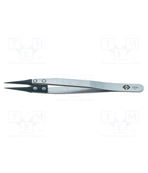 T2391 Tweezers; 130mm; for precision works; Blade tip shape: sharp GjQWaKK8MSeK1EvY6OvMYpSnMYsc6E8lGowFd2Ccl6o