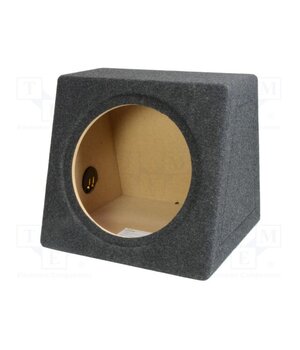 C1230 Car loudspeaker enclosure; MDF; black melange; 300mm; 30l 0D10n7SKF_DHTmN9sABbyaBUKitTevp_F5piXayAjAA