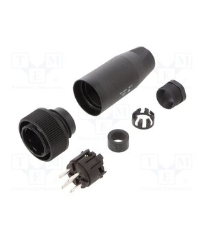 99 0709 00 05 Connector: circular; 400V; 20A; PIN: 5; plug; male; screw terminal rcUkOhpCID_SSOm46KEG1sfp0e5px29UTMASLC1mVeM