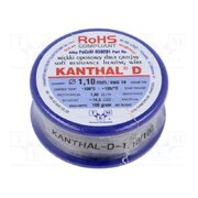 030201 100G Resistance wire; 1.42Ω/m; -100÷1300°C; 0.1kg; Øout: 1.1mm; FeCrAl eCEpADzFGPqN_K4WiRQZvmEhBPsCq4JpJ17X1vpd04I
