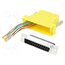 DA25-SMJ8-Y-K Transition: adapter; D-Sub 25pin female,RJ45 socket; yellow lBY8gvMWJY5uziCN9Zzoe3dc11UXulGSIR5iEHMROPs