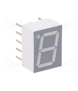 TDSR1060 Display: LED; 7-segment; 10mm; 0.39"; No.char: 1; red; 0.28÷3mcd R48mM1jK4ZF1z9QuTE0q45YPvLij3qmet3UeAnNs2uo
