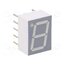 TDSR1060 Display: LED; 7-segment; 10mm; 0.39"; No.char: 1; red; 0.28÷3mcd R48mM1jK4ZF1z9QuTE0q45YPvLij3qmet3UeAnNs2uo