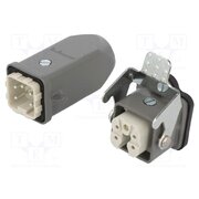 93603-0031 Connector: HDC; male + female; GWconnect; PIN: 5; 10A; 400V; 4+PE g4y9OijUCZW-hHqUBCCEmhbeCaZSIUphDAzG-h1IJyo