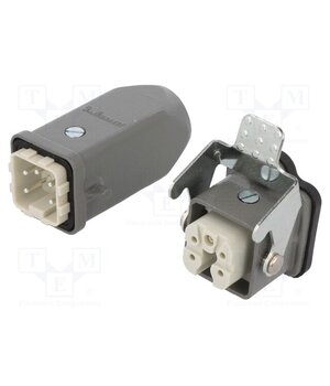 93603-0031 Connector: HDC; male + female; GWconnect; PIN: 5; 10A; 400V; 4+PE g4y9OijUCZW-hHqUBCCEmhbeCaZSIUphDAzG-h1IJyo