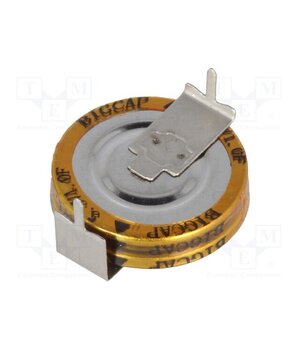 BCE005R5H105FS Supercapacitor; THT; 1F; 5.5VDC; ±20%; Ø19x6.5mm; -25÷70°C; EDLC oWhYuIB7qCnYMxFLaaKt-kq9dtlnOPnrd6K2_7atwho