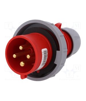 0242-6 Connector: AC supply 3-phase; plug; male; 32A; 400VAC; Shark; IP67 Jy7oV2Kgmxa06PM6ueDz4iG0GV8VuX3Pp6hAq_cDeUw