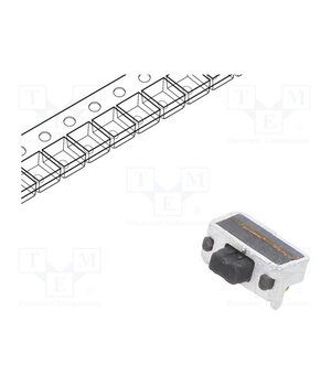 TL6340AF160Q Microswitch TACT; SPST-NO; Pos: 2; 0.02A/12VDC; SMT; none; 1.6N amoLKhTMD0v0Sc0otlwrX23V1s5yOuLA2LXO-1lF2dw