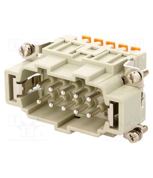 CSHM 10 Connector: HDC; contact insert; male; CSH; PIN: 10; 16A; 600V; 10+PE r9mDm3w0cab4fzR_P-R12BvsEOuvFosMB_1JiODzbYs