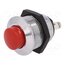 MP0012/RD Switch: push-button; Pos: 2; SPST-NO; 0.25A/250VAC; 2A/12VDC; MP00 14X3FGUjElwunFvg6dQmaEC6RSMBPoR6EzL46Ec1GXs