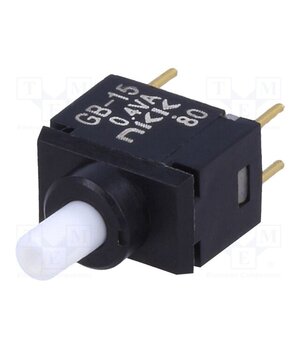 GB15AP Switch: push-button; Pos: 2; SPDT; 0.01A/28VAC; 0.01A/28VDC; 500MΩ fRNNnl3xmPFUz4HNqqFSA2EOUcupPkgzyoGBcNYrsQs