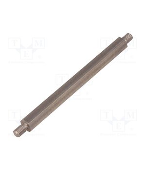 448X85 Screwed spacer sleeve; 85mm; Ext.thread: M5; hexagonal zmTPVT8_A3UBVwA1A-jnKa3pCkXld6SFHWMpSgG6DoI