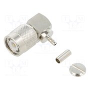 122148 Connector: TNC; plug; male; angled 90°; 50Ω; soldering,crimped 6MQPLWVLsDzrqoGeYnvFA5nup3zTbwTTLGrt9Yr21c8