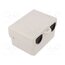 GH002G -AS Enclosure: multipurpose; X: 122mm; Y: 91mm; Z: 69mm; ABS; grey o8d-SSX8Pqj27XeLVz7zfv0i5YLdHRoxUSjRpnSxhJQ