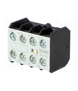 11BGX1031 Auxiliary contacts; Leads: screw terminals; front; BG a9xzqI0kq0zQvp-aUue5QgE6FYxHkjVsyBjpVFOPNHE