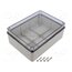 686.227 Enclosure: multipurpose; X: 148mm; Y: 198mm; Z: 80mm; SCABOX; grey qon7mrXALBIpF68obHy9lAuG0U4BCy8hRq0Y5msayyY