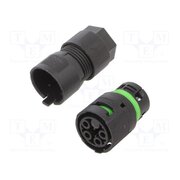 3802/V-M-4P-BK Connector: AC supply; screw terminal; female; 16A; 400V; ways: 4 n2-L8_ACLtKaMWamrGAzSv1-vn6TM1EnASn5kSwxLqE