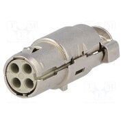 09150043113 Connector: HDC; female; Han Modular Quintax; PIN: 4; UL94V-0 UwbfWBLb6QqEmXy4qiDFnN7qXZ0sQbsIXjmBbV8hTIg