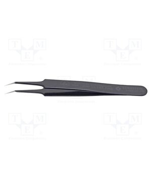 5-052-UF-13 Tweezers; Blade tip shape: sharp; Tweezers len: 110mm; ESD BtqIEIoRdXTQxZempC7RQY_XCd6yQA81ftllEWMjUYs