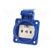 D.3146 Connector: AC supply; socket; 2P+PE; 250VAC; 16A; blue; PIN: 3; IP67 4WcwUyYwFuThY3DK6ZJe-SQAadrdkY0lqf1JZgWkWVU