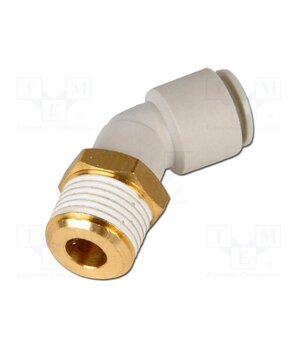 KQ2L04-01AS Push-in fitting; threaded,angled 90°; -1÷10bar; Thread: R 1/8" M96tYMiuPxO6H9k8tAVvn7Jhr8rTWrxHiDqiyarGkEk