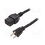 6009.5195 Cable; 3x14AWG; IEC C19 female,NEMA 5-15 (B) plug; PVC; 2.5m vkrRvG8A4gZ1bXeymn-SxsfFpJGm4zK2Tg5uEdwh06A