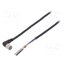 XS3F-M422-402-R Cable: for sensors/automation; M8; PIN: 4; angled; 2m; plug; 125VDC cUQjdvIbzSOm8RC0hZx3IonhhGGjU4rWOCmKEgd1N6E