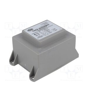 TSZZ30/008M/5 Transformer: encapsulated; 30VA; 230VAC; 15V; 15V; 1A; 1A; PCB; IP00 agZR7KmbpzIsgbIhAM7aAjarPWUPeVrJe1wCroowqJk