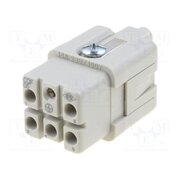 CQF 05 Connector: HDC; contact insert; female; CQ; PIN: 6(5+1); 16A; 400V SSeafeYLtAE7mWcZn2lcyM68h0sqndCTUV2-1v5a15w