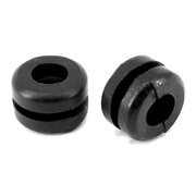 GROMMET, D=5mm / hole 8mm, rubber, panel thickness max. 1.6mm