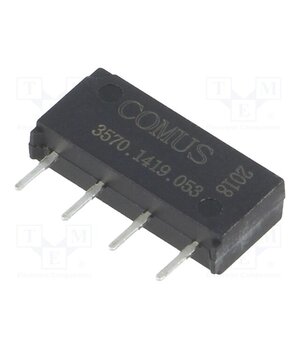 3570.1419.053 Relay: reed switch; SPST-NO; Ucoil: 5VDC; 500mA; max.200VDC; 10W ytNR5S6NQbNwgqd3r9D7tn9PNsy6R0k4zTio4I8Zslo
