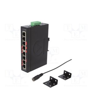 LNX-800A Switch Ethernet; unmanaged; Number of ports: 8; 12÷48VDC; RJ45 ggceOfCLWC0vTN6ZbZ49RqNXY3BZo9UWgg0Eig3nplo