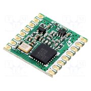 RFM66W-868S2 Module: RF; FM transmitter; FSK,GFSK,GMSK,MSK,OOK; 868MHz; 20dBm cDfmX_n3fUbtKkkiqU7qBSiXCrlJExTCFzlEAsB734I
