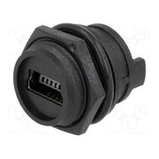 690-W05-260-044 Connector: USB B mini; socket; for panel mounting; soldering IJ_h2REPdrbp0yiqtZ7gEKn4yaKT1TtDOiQHr3derg4
