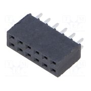 SSW-106-01-S-D Connector: pin strips; socket; female; PIN: 12; straight; THT; 2x6 _0G4iCrJR5XPJ-_aNuutiYdWKNTEsMOJGlg1J6Pebpk
