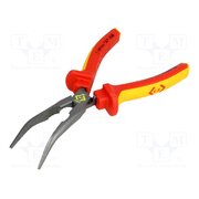 431015 Pliers; insulated,curved,half-rounded nose,elongated; 200mm qMc6FLuX9N3Cdm-cNbijgLIsprNHZO6jzXdn4BOKiXU