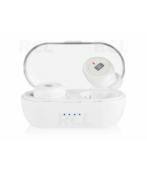 Wireless Bluetooth Earpiece With Charging Box - White