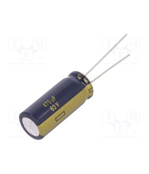 EEUFC1J471L Capacitor: electrolytic; low ESR; THT; 470uF; 63VDC; Ø12.5x30mm Ft-HqbG2zyk35eOBVVai485MlVgy5VINDNen2v9ZR5o